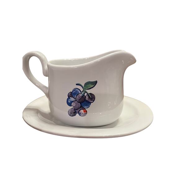 Corelle Coordinates Gravy Boat with Attached Underplate - Picture 1 of 5